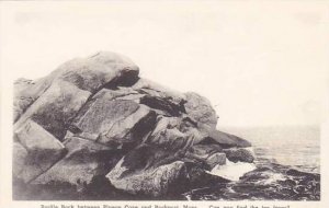 Massachusetts Rockport Profile Rock Between Pigeon Cove And Rockport Can You ...