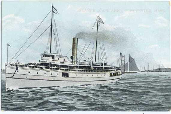D/B Steamer 'Cape Ann' Gloucester Massachusetts MA
