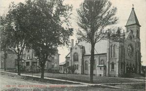 American 5 & 10 Cents Store 1913 Woodstock Illinois St Mary's Cathedral 5555