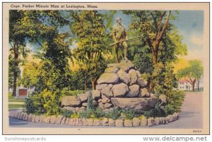 Capt Parker Minute Man At Lexington Massachusetts 1944