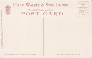 Walkerville Ontario Hiram Walker & Sons Distillery Offices Pergola Postcard H62
