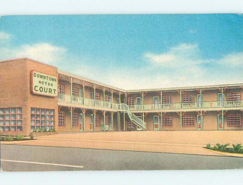 Linen MOTEL SCENE Statesville North Carolina NC hk2064