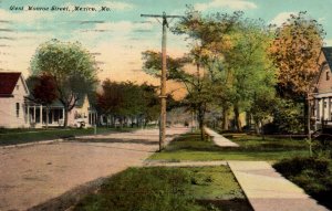 Mexico, Missouri - The houses on West Monroe Street - in 1914