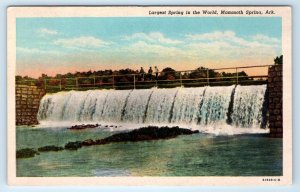 Mammoth Spring ARKANSAS Postcard