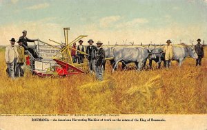 American Harvest Machine Roumania Farming Unused 