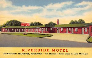 Riverside Motel Open Year Round Manistee MI 