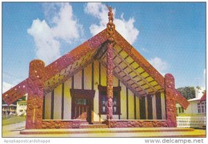 New Zealand Rotura Tamatekapua Meeting House Ohinemutu