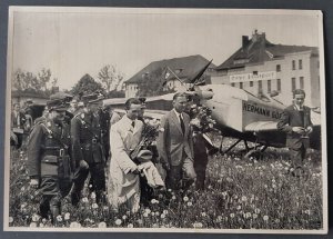 GERMAN THIRD 3rd REICH ORIGINAL DEUTSCHLAND ERWACHT LARGE FORMAT PHOTO CARD