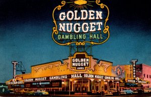 Nevada Las Vegas Golden Nugget Gambling Hall