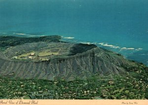 Bird's Eye View Diamond Head,Wakiki,HI