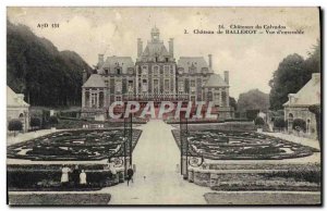 Old Postcard Chateau Balleroy View d & # 39ensemble