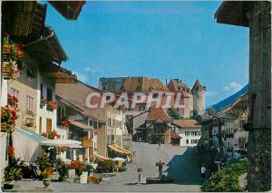 Modern Postcard Gruyeres