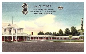 Virginia  Emporia , Rest'e Motel