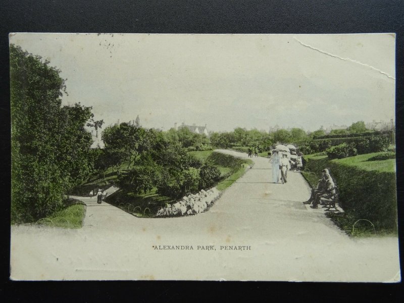 Glamorgan PENARTH Alexandra Park c1904 Postcard by The Wykeham Series
