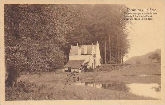 Belgium Tervuren Le Parc Maison espagnole dans le parc 1925