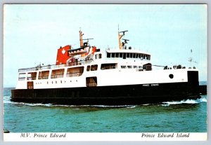 MV Prince Edward, Northumberland Ferries, Prince Edward Island Canada Postcard