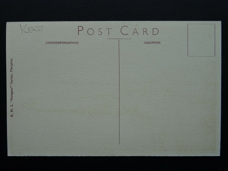 Kent CLIFTONVILLE The Lido c1940's Postcard by A.H.& S. LP210