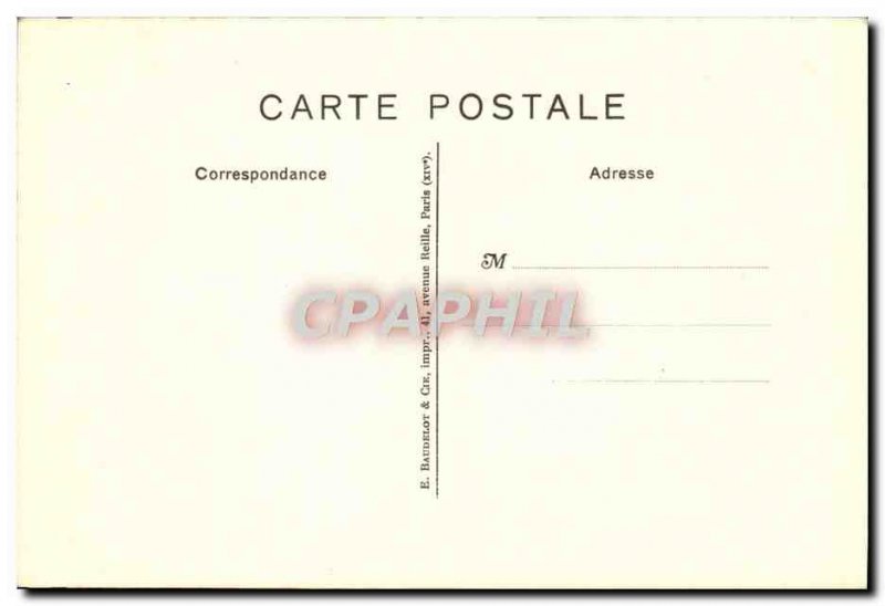 Old Postcard Saint Riquier Christ Wood Sculpting