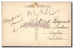Old Postcard Fouras Wave effect one day storm