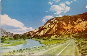 Big Rock Candy Mountain UT Utah Highway US 89 Sevier River Postcard H20