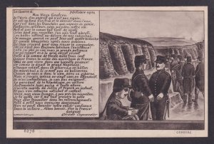 Satirical postcard, WWI, Guignol and Gnafron #6, October 7, 1914