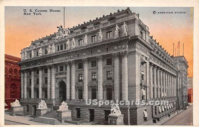 US Custom House, New York City, New York