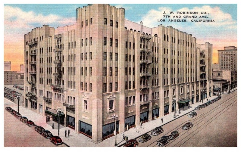 California Los Angeles ,J.R.Robinson Company , 7th and Grand Avenue