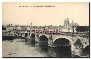 Postcard Old Orleans Vue Generale Pont d'Orléans