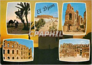 Modern Postcard El Jem View