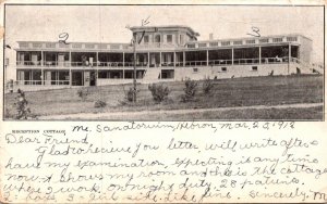 Maine Hebron Maine Sanitarium Reception Room 1912