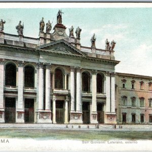 c1910s Roma Italy San Giovanni Laterano Postcard Archbasilica St John Lateran