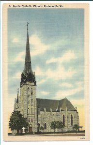 Portsmouth, VA - St. Paul's Catholic Church - 1942