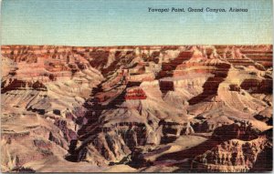 postcard Grand Canyon - Yavapai Point