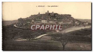 Old Postcard Vezelay General view