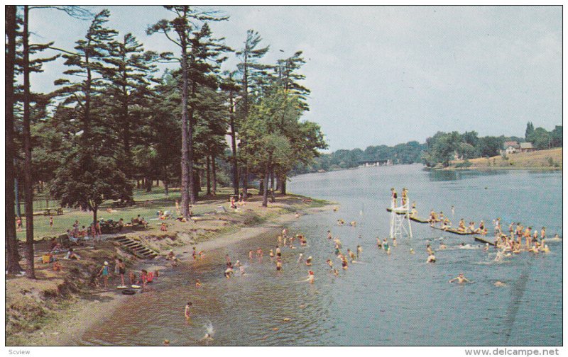 Inverlea Park and Bathing Beach, PETERBORO, Ontario, Canada, 40-60s