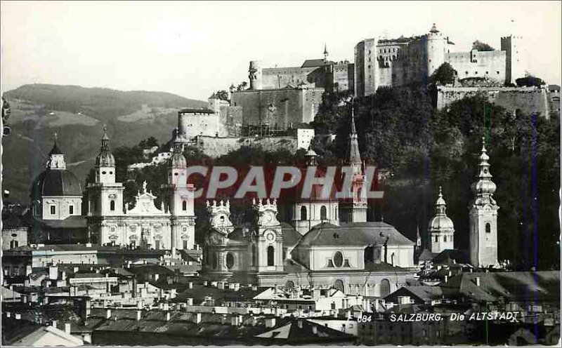 Postcard Moderne Salzburg die Altstadt