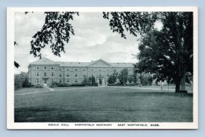 Gould Hall Northfield Seminary East Northfield  MA UNP Albertype DB Postcard K14