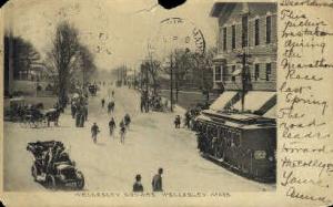 Wellesley Square Wellesley MA Postal Used Unknown