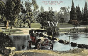 Los Angeles Calif Eastlake park Pepso-Laxatone Advertising postcard c1909