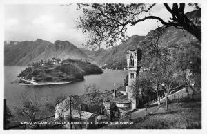 BR53915 Isola comacina e chiesa s giobanni Lago di Como     Italy 