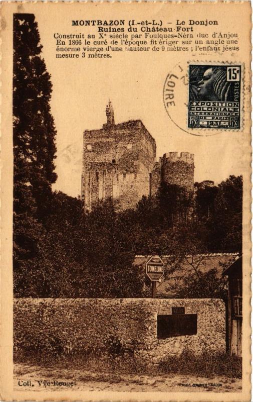 CPA MONTBAZON - Le Donjon (279733)