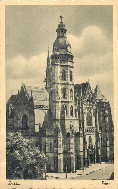 Postcard Slovakia Kosice St Elizabeth Cathedral