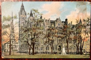Vintage Postcard 1909 City Hall, Richmond, Virginia (VA)