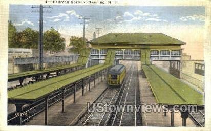 Railroad Station - Ossining, New York NY  