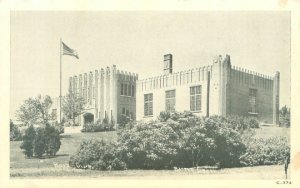 Battle Creek Michigan Boys Club White Border B&W Postcard Unused