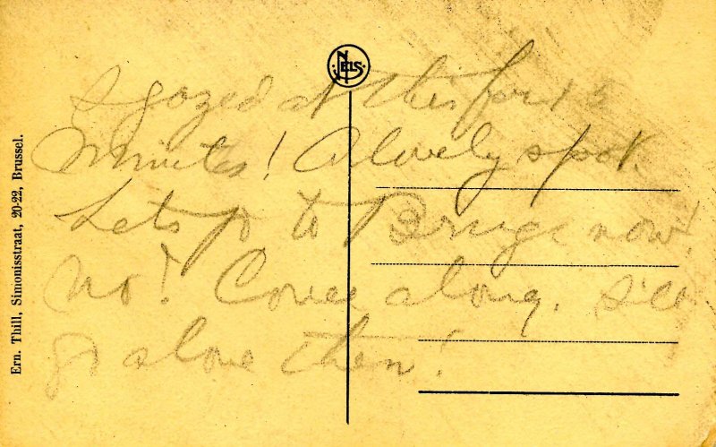 Belgium - Bruges. Rozenhoedkaai Canal