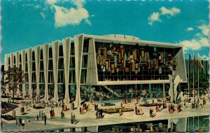 Vtg 1964-1965 Hall of Education New York Worlds Fair NY Postcard