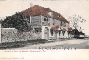 Oldest House in America - St Augustine, Florida FL