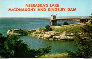 Nebraska Lake McConaughy On North Platte River and Kingssley Dam 1965