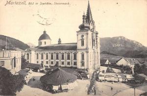 Mariazell Austria Steiermark Castle Scenic View Antique Postcard K102863